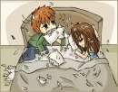 The pillows...
