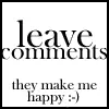 leave comments