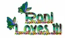 Roni loves it!