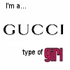Designer type of girl
