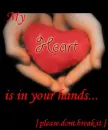 My heart's in your hands