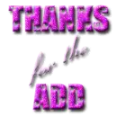 add glitter pink