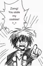 You stole Train's cookies!