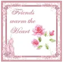 friends warm the heart