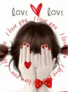 I love you  brown haired girl
