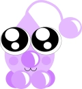Purple Frosting Droplet
