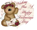 WISHING YOU A HAPPY VALENTINES DAY/BEAR