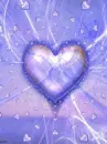 flashing blue hearts