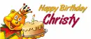 happy birthday Christy