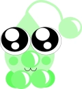 Mint Green Frosting Droplet