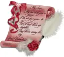 Valentine love letter