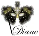 Black & Gold Mask - Diane