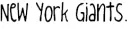 NewYork Giants <3