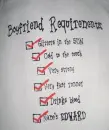 boyfriend requirements