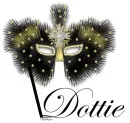 Black & Gold Mask - Dottie