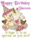 Happy Birthday - Shereen