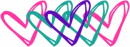 Cute heart divider.