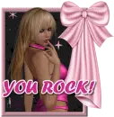 Pink Girl You Rock