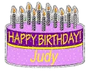 Happy Birthday Judy