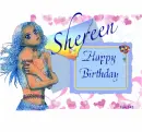 Happy b-day-Shereen