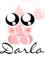 Light Pink Frosting Droplet "Darla"
