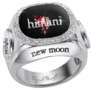 new moon diamond ring himani