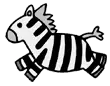 little zebra