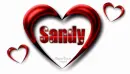 Sandy Red Hearts