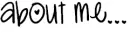 about me,