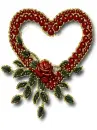 glitter heart