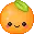 cute orange