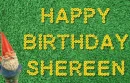 Happy Birthday Shereen