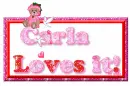 Carla loves it