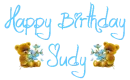 Happy Birthday Judy