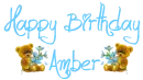 Happy Birthday Amber