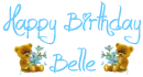 Happy Birthday Belle
