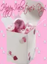 happy valentines day gift box