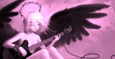 angel with guitar