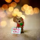 Cute Mouse;Merry Christmas.