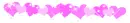 Pink hearts 