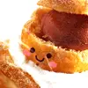 smily ice cream sandwich
