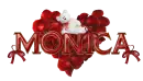 monica red valentine