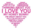 I love you