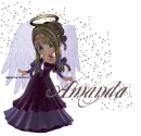 NAME AMANDA/ANGEL GOLD PURPLE