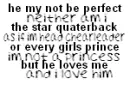 he isnt