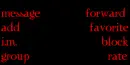 Twilight font contact table