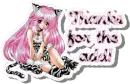 thans for the add~zebra striped