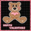 Happy Valentines,Pink Heart