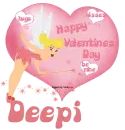 HAPPY VALENTINES DAY/NAME DEEPI