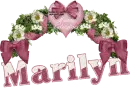 NAME MARILYN/FLOWERS